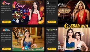 Chơi Casino tại nhà cái trực tuyến uy tín 888b kiếm lời khủng