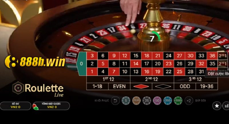 Cửa cược trong bàn Roulette có ý nghĩa gì tại nhà cái 888b